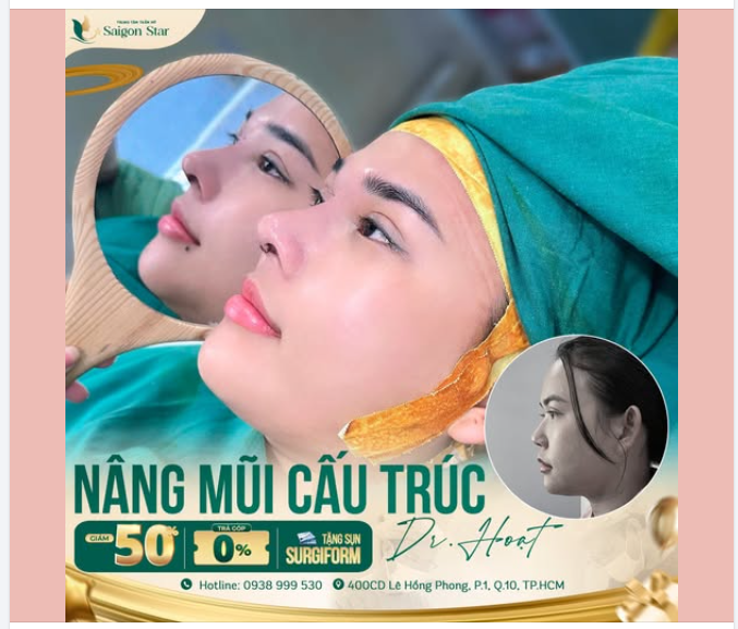 60 PHÚT THĂNG HẠNG NHAN SẮC CÙNG NÂNG MŨI CẤU TRÚC DR. HOẠT!!!!