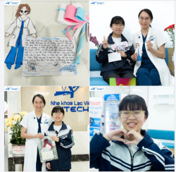 "Con hài lòng lắm, con yêu bác sĩ Phương nhiều!"