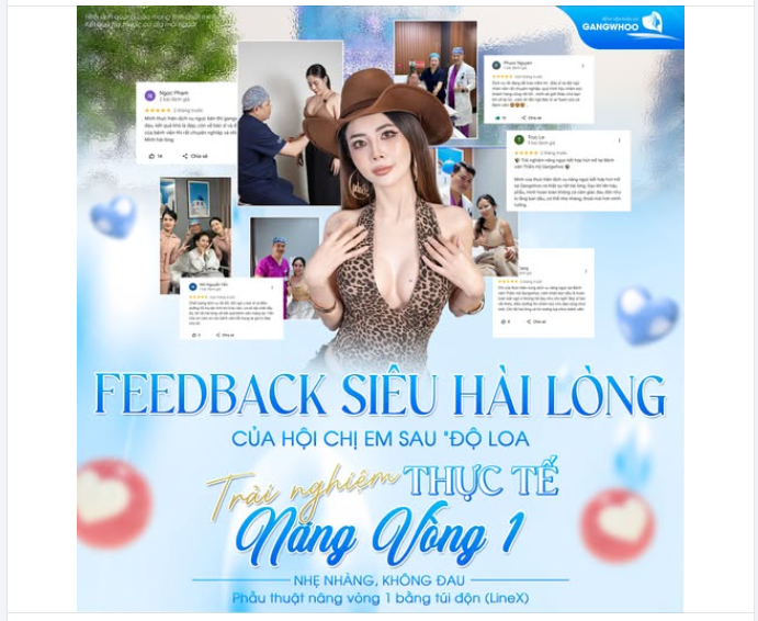 FEEDBACK SIÊU HÀI LÒNG CỦA HỘI CHỊ EM SAU “ĐỘ LOA” - TRẢI NGHIỆM THỰC TẾ NÂNG VÒNG 1 NHẸ NHÀNG, KHÔNG ĐAU
