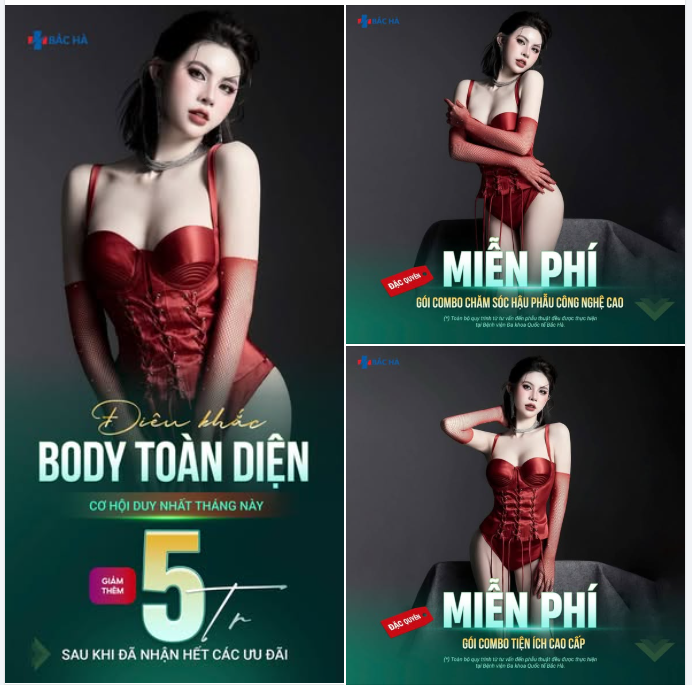 ĐIÊU KHẮC BODY TOÀN DIỆN – ĐẸP AN TOÀN TẠI BẮC HÀ