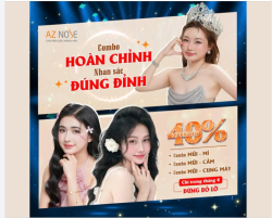 Lần đầu tiên ưu đãi - ĐỪNG BỎ LỠ  COMBO HOÀN CHỈNH - NHAN SẮC ĐÚNG ĐỈNH