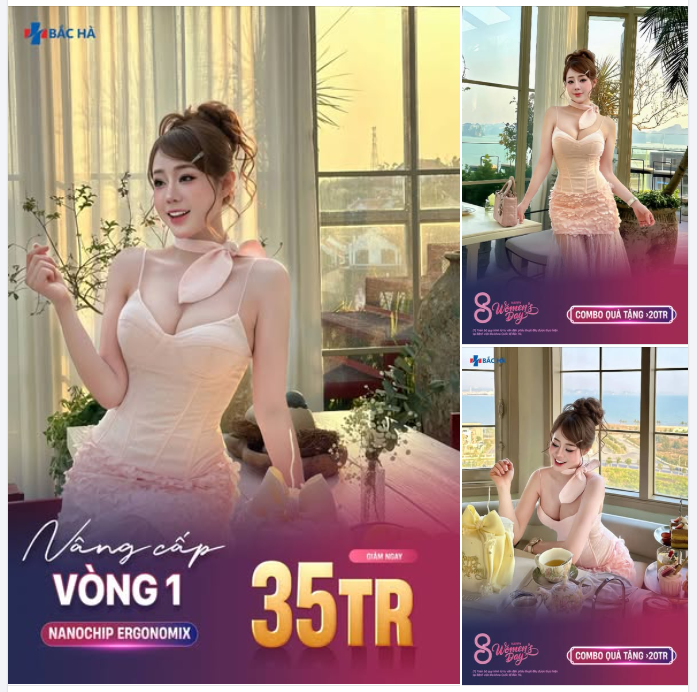 Không ít chị em sau sinh, giảm cân hoặc do cơ địa khiến vòng 1 chưa đầy đặn như mong muốn.