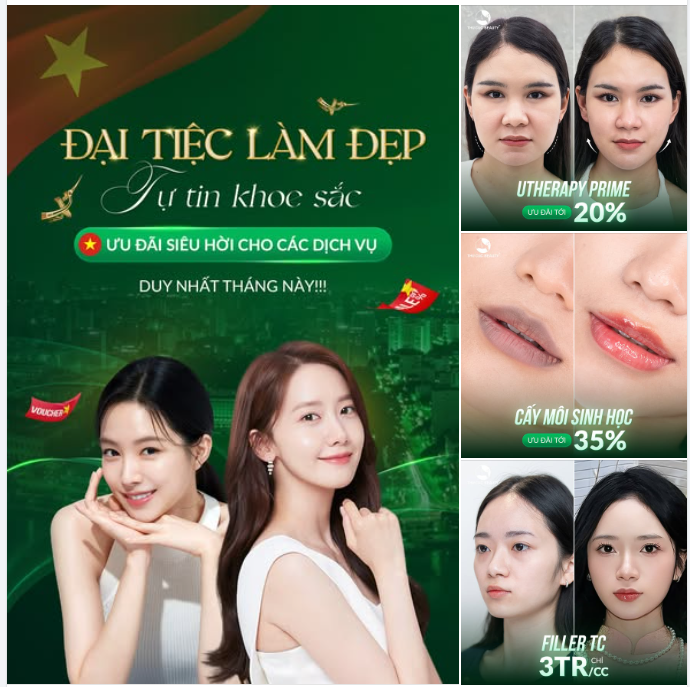ĐẠI TIỆC LÀM ĐẸP 30/4 – 1/5