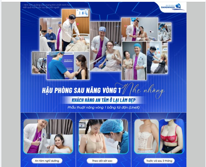 HẬU PHÒNG SAU NÂNG VÒNG 1 NHẸ NHÀNG - KHÁCH HÀNG AN TÂM Ở LẠI LÀM ĐẸP