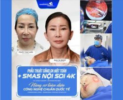 Chị X - 62 tuổi chia sẻ: "Tôi muốn tham dự đám cưới con mình với một diện mạo mới trẻ trung tươi tắn. Và đó là quyết định tôi tìm đến Bệnh viện thẩm mỹ Gangwhoo để thực hiện đổi mới này"