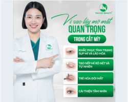 VÌ SAO LẤY MỠ MẮT QUAN TRỌNG TRONG CẮT MÍ?