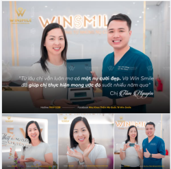 "Từ lâu chị vẫn luôn mơ ước có 1 nụ cười đẹp, và Win Smile đã giúp chị thực hiện mong ước đó suốt nhiều năm qua"