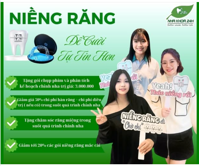 NIỀNG RĂNG – ĐỂ CƯỜI TỰ TIN HƠN