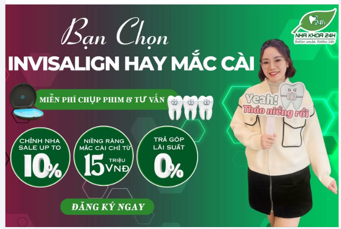 Bạn chọn Invisalign hay mắc cài?