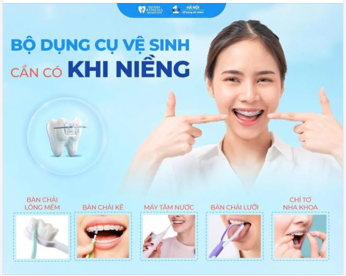 NHỮNG “NGƯỜI BẠN ĐỒNG HÀNH” NÊN CÓ TRONG QUÁ TRÌNH NIỀNG RĂNG