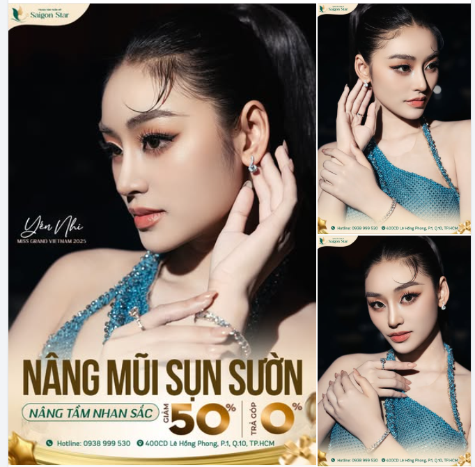 NÂNG MŨI SỤN SƯỜN - NÂNG TẦM NHAN SẮC