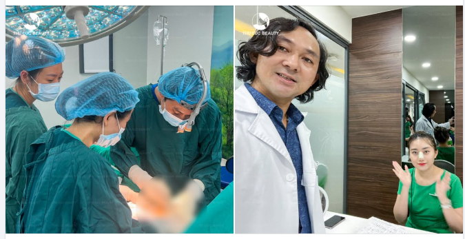 BÁC SĨ THU CÚC RA TAY, TÚT LẠI DÁNG MŨI CHO CHÍNH NHÂN VIÊN CỦA MÌNH!