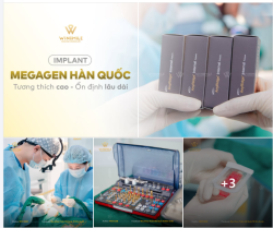 IMPLANT MEGAGEN HÀN QUỐC TƯƠNG THÍCH CAO - ỔN ĐỊNH LÂU DÀI