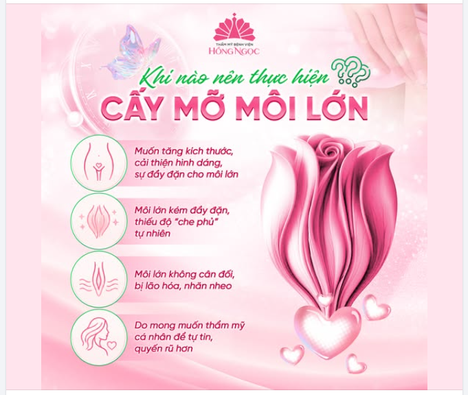 KHI NÀO NÊN THỰC HIỆN CẤY MỠ MÔI LỚN?