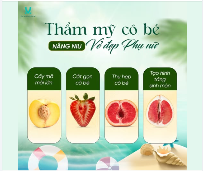 THẨM MỸ CÔ BÉ – NÂNG NIU VẺ ĐẸP PHỤ NỮ