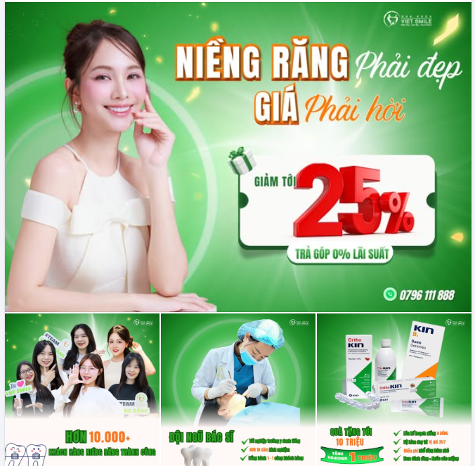 RĂNG ĐẸP CHỈ SAU 6 THÁNG – ƯU ĐÃI TỚI 25%