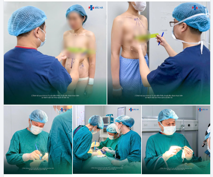 KHÔNG KHÍ PHÒNG MỔ BUỔI CHIỀU TẠI KHOA THẨM MỸ BẮC HÀ