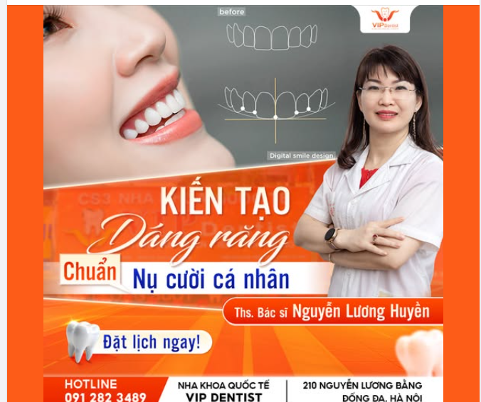 DÁNG RĂNG CHUẨN - NỤ CƯỜI CÁ NHÂN: ĐÁNH THỨC VẺ ĐẸP RIÊNG CỦA BẠN!