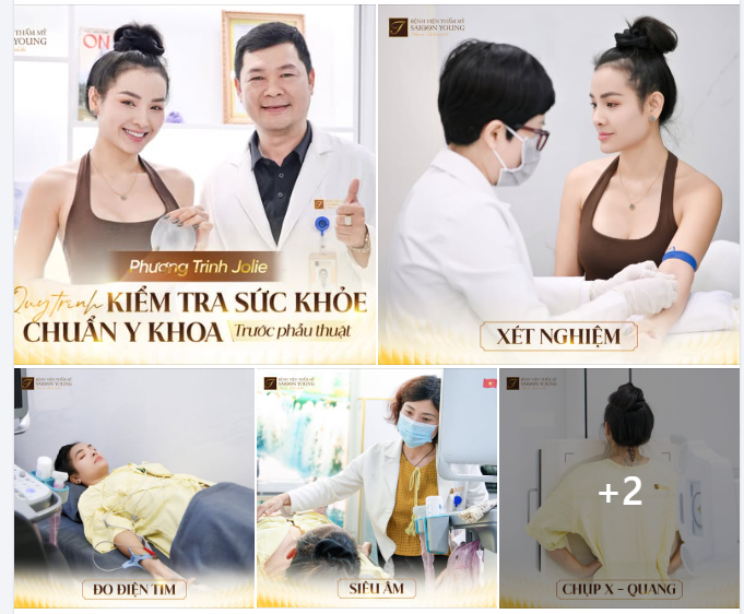 CẬN CẢNH QUY TRÌNH THĂM KHÁM SỨC KHỎE CHUẨN Y KHOA CỦA PHƯƠNG TRINH JOLIE TRƯỚC GIỜ G