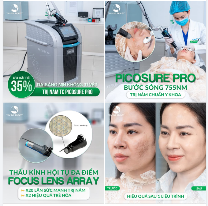 8 TRÊN 10 PHỤ NỮ CHỌN THU CÚC ĐỂ TRỊ NÁM PICOSURE PRO – ĐÂY LÀ LÝ DO!