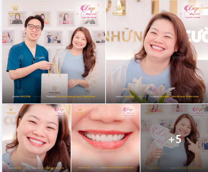 Một sự hài lòng vẹn nguyên sau 3 năm kể từ ngày chị Lan tới Win Smile - đó là sự công nhận vô cùng ý nghĩa đối với cả đội ngũ