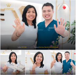 Biết đến Win Smile qua một người bạn, chị chủ động liên hệ từ xa với mong muốn cải thiện nụ cười của mình.