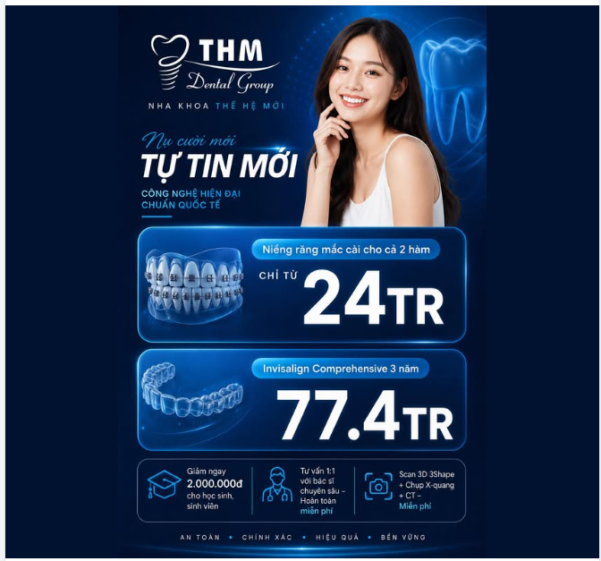 NHA KHOA THẾ HỆ MỚI — ƯU ĐÃI NIỀNG RĂNG LỚN NHẤT NĂM