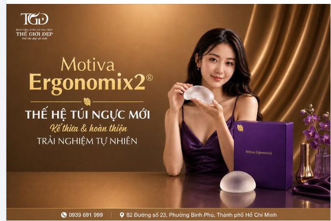 Motiva Ergonomix2® – Thế hệ túi ngực mới kế thừa và hoàn thiện trải nghiệm tự nhiên