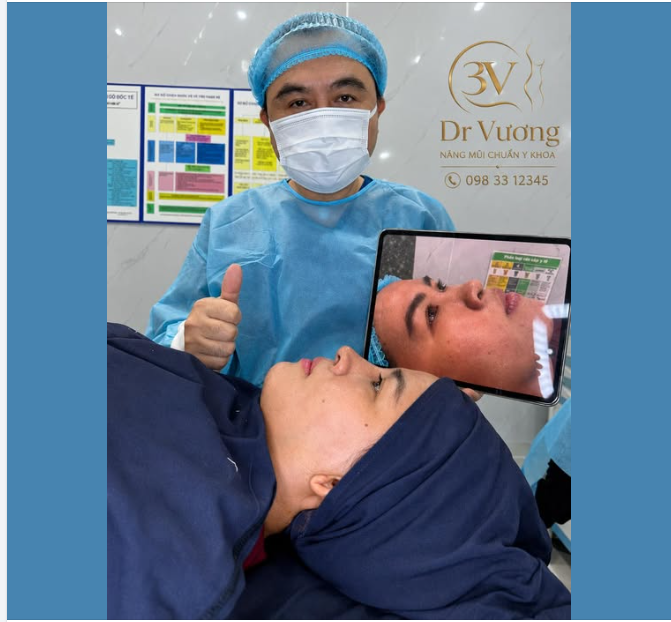 Nâng mũi S-line cho bạn gái đến từ Tây Ninh !
