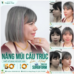 NÂNG MŨI CẤU TRÚC DR. HOẠT - THAY ĐỔI NHỎ KHÁC BIỆT TO LỚN