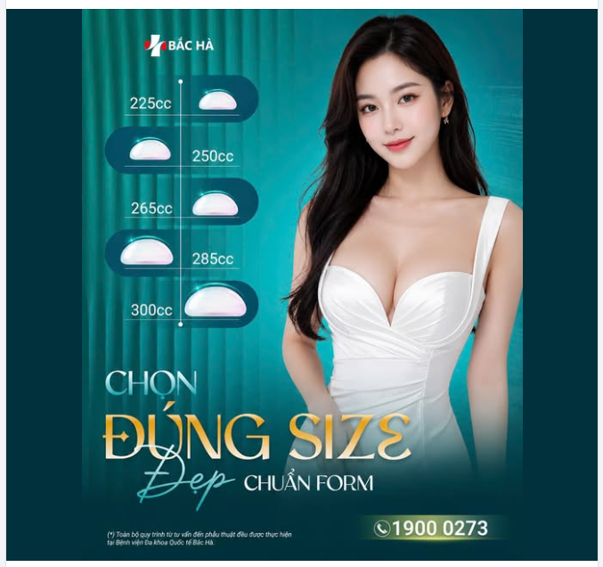 RẤT NHIỀU KHÁCH HÀNG NGHĨ RẰNG CHỈ CẦN CHỌN TÚI NGỰC "TO HƠN" LÀ SẼ ĐẸP HƠN.