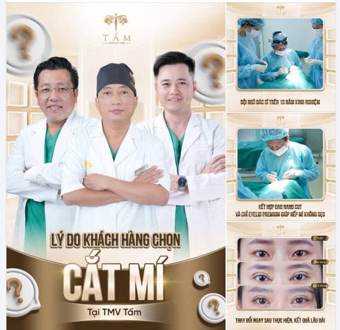 LÝ DO KHÁCH HÀNG CHỌN CẮT MÍ TẠI TẤM