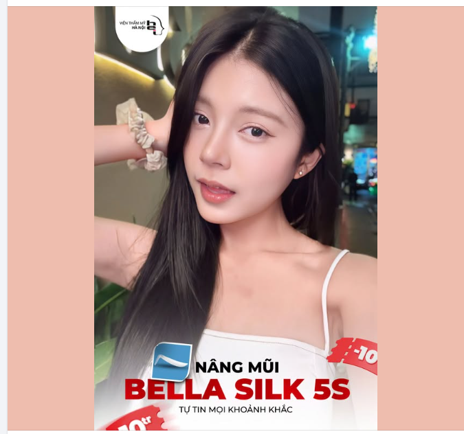 NÂNG MŨI BELLA SILK 5S  Mũi xinh - Điểm nhấn cho gương mặt thêm thu hút