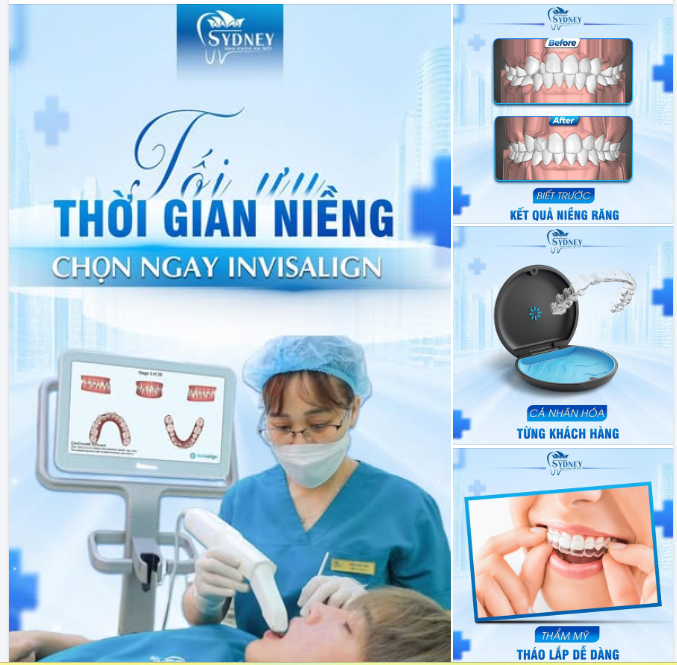 TỐI ƯU THỜI GIAN NIỀNG - CHỌN NGAY INVISALIGN