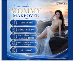 SIÊU COMBO MOMMY MAKEOVER - TRỌN GÓI TRẺ HÓA VÓC DÁNG SAU SINH