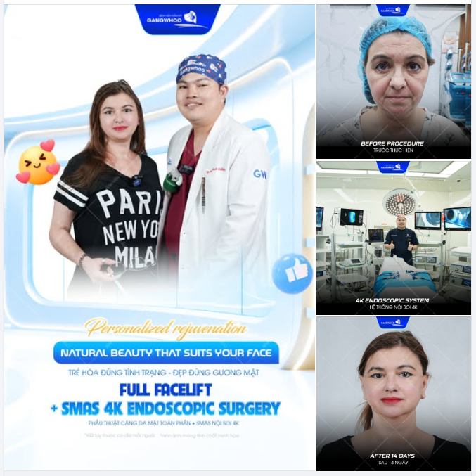 TRẺ HÓA ĐÚNG TÌNH TRẠNG - ĐẸP ĐÚNG GƯƠNG MẶT