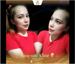 Hè rực rỡ trong sắc đỏ,  Nhan sắc thăng hoa cùng dáng mũi Aline chuẩn tỷ lệ vàng.
