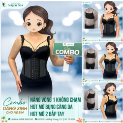 COMBO DÁNG SINH CHO MẸ BỈM TỰ TIN ĐÓN HÈ