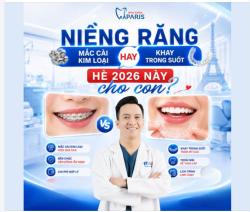 HÈ NÀY CHO CON NIỀNG RĂNG: CHỌN MẮC CÀI KIM LOẠI HAY KHAY TRONG SUỐT?