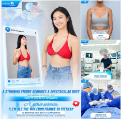 BODY SEXY KHÔNG THỂ THIẾU VÒNG 1 ĐỈNH - KHÔNG NGẠI KHOẢNG CÁCH, NÀNG GENZ BAY TỪ PHÁP VỀ VIỆT NAM 'TRÙNG TU' VÒNG 1 TẠI GANGWHOO