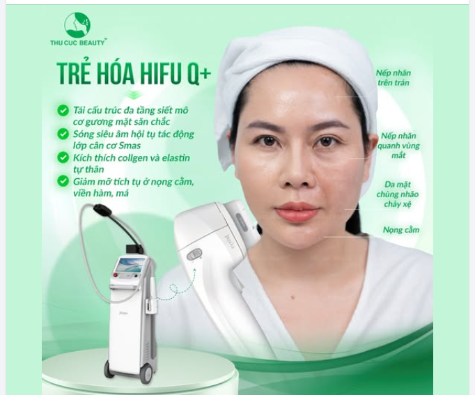 NÂNG CƠ ĐA TẦNG – XÓA NHĂN TOÀN DIỆN CÙNG SIÊU CÔNG NGHỆ HIFU Q+