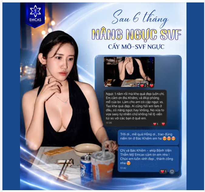 Nâng ngực SVF - ĐẸP TỰ TIN, TỎA SÁNG