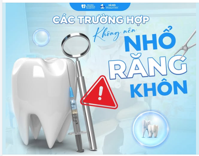 RĂNG KHÔN: CÓ PHẢI CỨ MỌC LÀ PHẢI NHỔ NGAY KHÔNG?