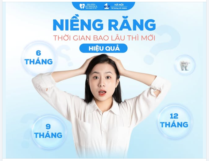 NIỀNG RĂNG BAO LÂU THÌ "VỀ ĐÍCH"?