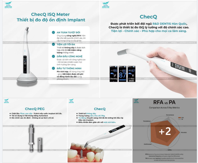 SMILE ONE CẬP NHẬT THIẾT BỊ ĐO ĐỘ ỔN ĐỊNH IMPLANT MEGA ISQ II