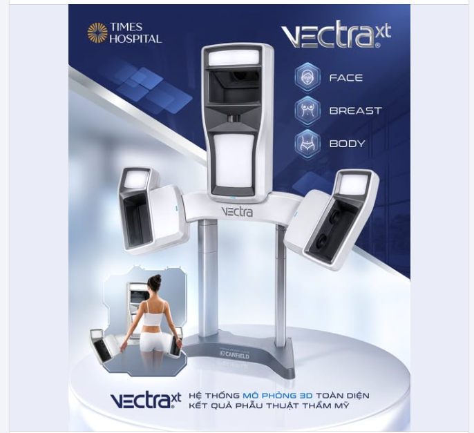 Trải nghiệm trước kết quả làm đẹp với VECTRA XT 3D