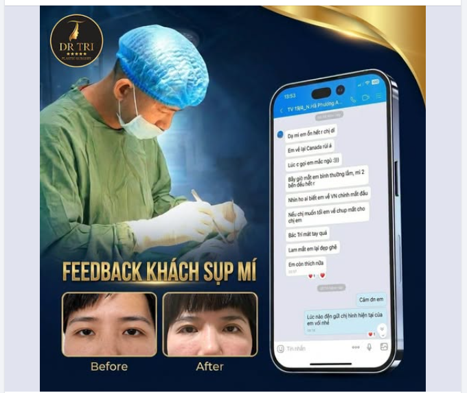 FEEDBACK CỰC XỊN TỪ KHÁCH HÀNG SAU KHI THỰC HIỆN DỊCH VỤ TẠI DR.TRÍ