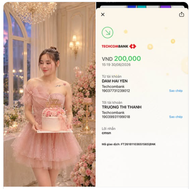 "Mũi 1 tháng 20 ngày, sinh nhật còn nhận được quà của Thẩm mỹ Như Hoa."