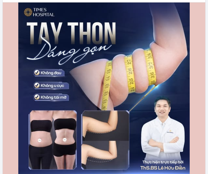 BẮP TAY THON GỌN - MẶC GÌ CŨNG ĐẸP