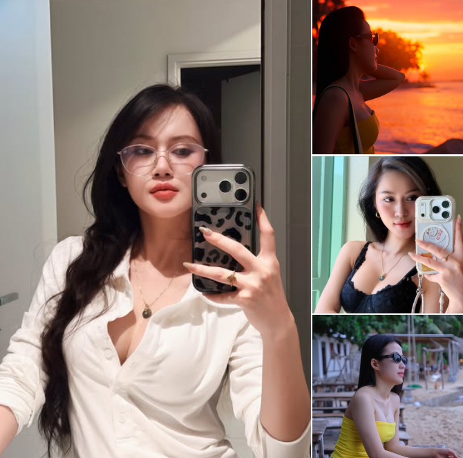 Khe V1 cân đối – đúng chuẩn nhiều chị em mong muốn.